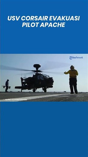 US Navy Rescues Apache Pilots Using Sea Drone for the First Time