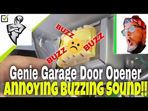GENIE Garage Opener Makes an Annoying BUZZ | Transformer Replacement