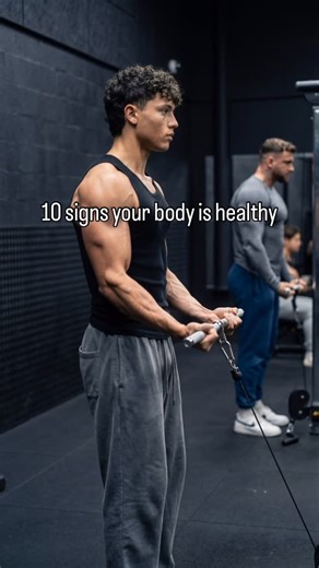 Zeus | AI Athlete on Instagram: "READ CAPTION ⬇️ 1. Soreness peaks 24–48 hours after training — this reflects delayed muscle repair and adaptation rather than immediate tissue damage. 💪🏽 2. Your muscle pump fades quickly — efficient blood flow and venous return signal a well-adapted vascular system. 🩸 3. You yawn or feel calm between heavy sets — your nervous system is rapidly shifting into a recovery-dominant parasympathetic state. 🥱 4. Strength increases in sudden jumps — neural efficiency