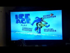 Ice Age DVD menu walk-through