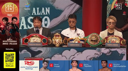 LIVE | Watch the Final Press Conference as The Ring V fighters exchange words and face-off before a stacked boxing card on Saturday 🎙 | Ring Magazine