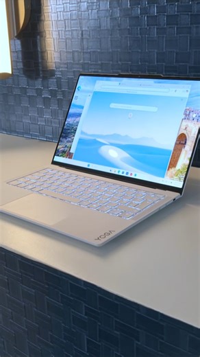 Check out the #LenovoYogaSlim7i Aura Edition, featuring the latest #Intel chipset. #tech #lenovo #CES2026 @lenovo @lenovous | Phandroid