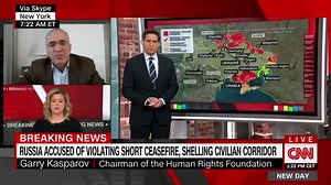 My Saturday interview on New Day on CNN. Submitting to nuclear blackmail increases the risk of a catastrophe, it doesn't decrease it. The price of stopping a dictator always goes up the longer you wait. | Garry Kasparov