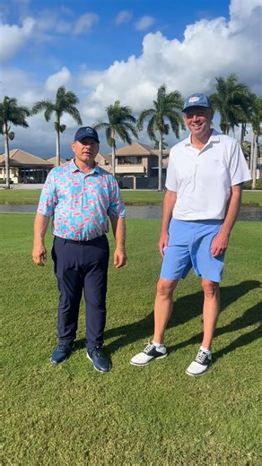 While visiting Boca Lago, Mal Galletta, Head Pro from Bally’s Golf Links at Ferry Point, stopped by with our own Head Pro Billy Ashford and shared some kind words about our course. Mal praised the conditions and beautiful design here at Boca Lago — and we’re grateful for the compliments! ⛳️✨ Thanks for stopping by, Mal! | Boca Lago Golf & Country Club
