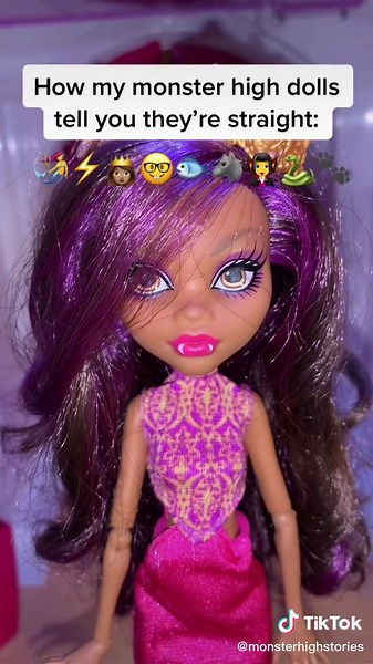 Monster High LGBT Characters Explained in Emojis
