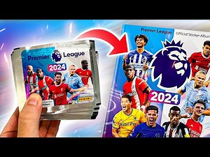 Trying To *COMPLETE* My Panini PREMIER LEAGUE 2024 Sticker Collection! (Opening 50 PACKS!)
