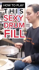 195K views · 2.4K reactions | Here's a sexy drum fill for you all - no talking, no nonsense, just pure SNAZZ  #drumfill #drums #drummer #drumsdaily #femaledrummer #drumming #drumlesson #learndrums | Love To Learn Drums | Facebook