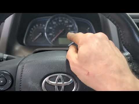 2014 Toyota Rav4 - Oil Light Reset
