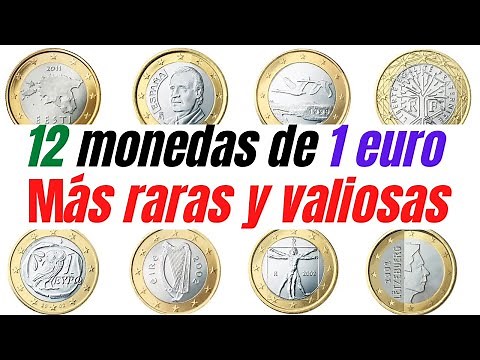 Las 12 monedas de euro más raras y valiosas (Monedas de 1 Euro)