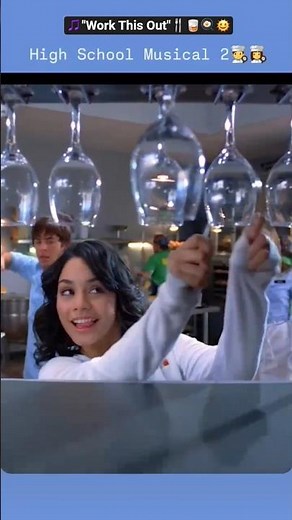 "Work This Out"🥄🥂 from High School Musical 2💙 ~ Still remember this scene! ;b