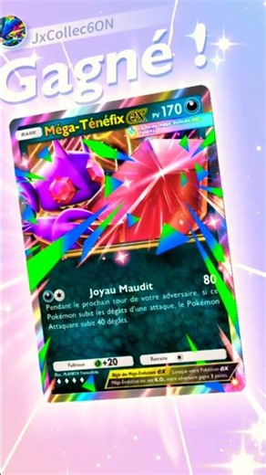 tenefix mega (joyau maudit) #pokemontcgpocket #pokemon