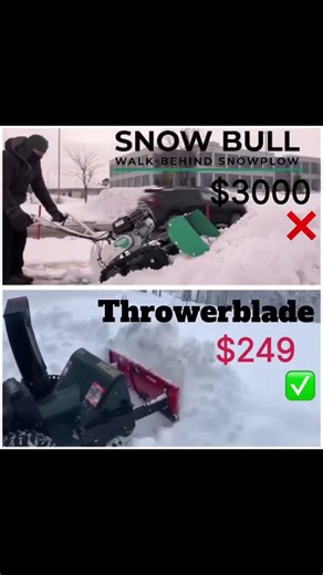 ThrowerBlade vs Snow Bull– Best Features at Lowest Price #snowblowers #snow #snowplow