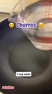 French snacks : Churros with chocolate sause 😊 #churros #snacks #sweettooth #prinkles | Prinkles