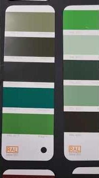 Nuancier RAL - couleurs RAL