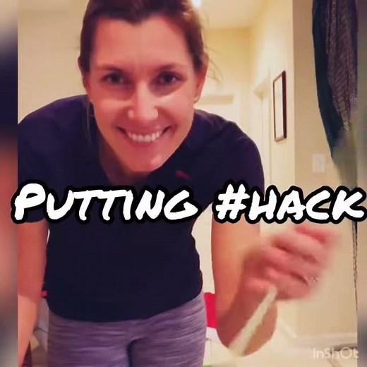 GOLF HACK (putting stroke) with Erika Larkin