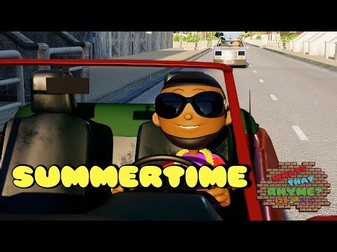 Summertime Song Rap | Summertime Hip Hop Song | Nursery Rhyme Compilation