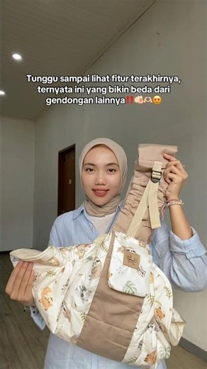 Gendongan terbaru yang beda dari yang lain 😍 #babyjoy