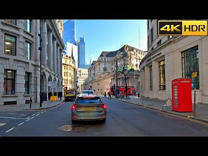 London Drive - Feb 2023 | Driving to Ilford from Central London [4K HDR]
