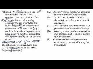 Identify the principle | Video lesson | Logical reasoning | LSAT | Khan Academy