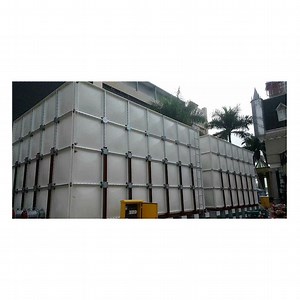 [Hot Item] Small Square Large Rectangular Assembled FRP GRP Rainwater Reservoir 1000 2000 15000 Fire Water Tank for Kuwait UAE India