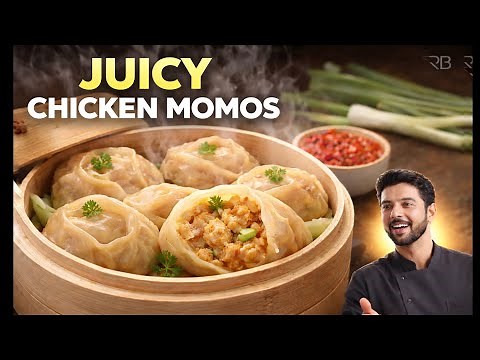 Chicken Momo | चिकन मोमो बनाने का आसान तरीका | मोमोस रेसिपी | Easy Momos recipe | Chef Ranveer Brar