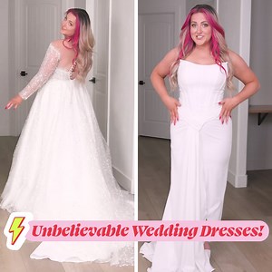 Unrealistic Viral Dresses: Wedding Dress Edition! 👰 | HopeScope