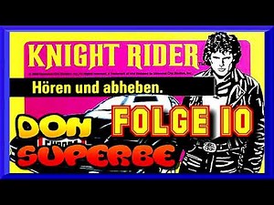 KNIGHT RIDER HÖRSPIEL FOLGE 10 (KOMPLETT / 1989): EINE SCHRECKLICHE FALLE: