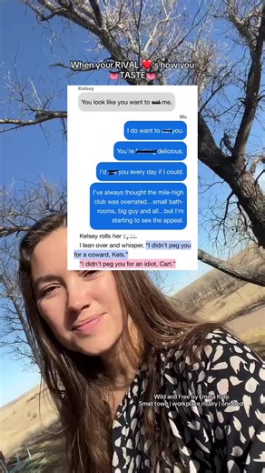 The feelings snuck up on me. Came for the spice, stayed for the character growth.