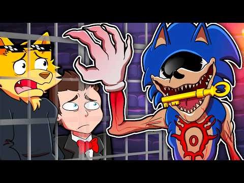SCAPPO DALLA PRIGIONE DI SONIC.EXE SU GMOD CON I MIEI AMICI! DRCAT È DIVENTATO CATTIVO?! *AIUTO*