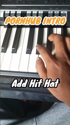 PORNHUB INTRO - Piano Cover #shorts #pornhub #pornhubintro #pianotutorial