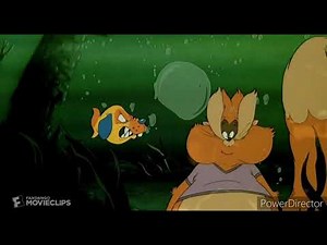 an American tail,fievel goes west underwater scene
