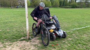 2.9K views · 3.6K reactions | Had a go on my E-bike today. It was bloody uncomfortable and hard work but I got my feet clipped in and pedalled. 殺 | Steve Mercer | Facebook