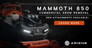 Take snow removal to the next level with the MAMMOTH™ 850. New attachments coming soon! | Ariens