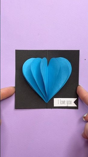 DIY Simple PAPER Card ❤ CUTE Gift Idea #papercraft