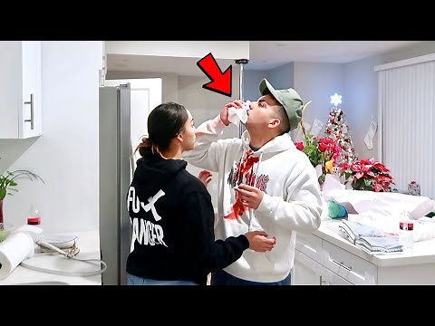I FAINTED IN FRONT OF MY GIRLFRIEND!! **SHE FREAKED OUT**