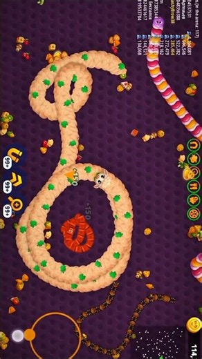 🐛 worms zone magic gameplay #wormszone