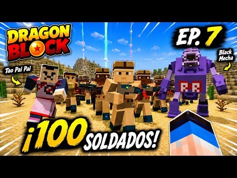 ¡ACABÉ CON TODA LA PATRULLA ROJA! Dragon Block Ep. 7 | Minecraft Java 1.7.10