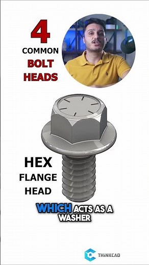 Unlocking Engineering 4 Essential Bolt and Screw Head Types