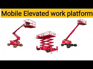 Hazards & Safety measures in Mobile Elevated work Platform | Hazard of MEWP | MEWP |