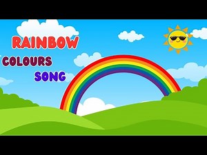The Rainbow Colors song | Rainbow Song | Vibgyor Song | Nursery rhymes on Rainbow