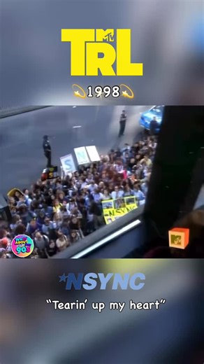 What about the 90s!! on Instagram: "NSYNC on TRL. 1998. Peak pop culture! #nsync #trl #90s #90skid"