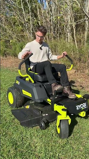 RYOBI 80V HP Brushless Zero Turn Riding Mower!