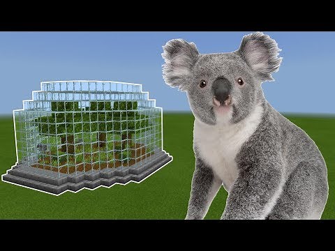 How To Make a KOALA FARM in Minecraft PE