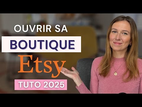 Comment ouvrir une boutique sur Etsy en 2025 ? [Etsy Challenge J1]