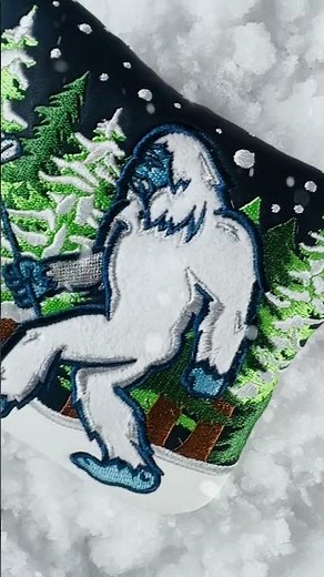 A yeti is on the loose! ❄️ The Abominable Snowman Mallet Headcover is available now.