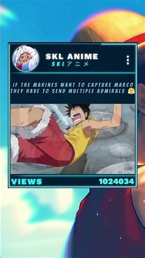 marco the MVP 🔥 #onepiece #marco
