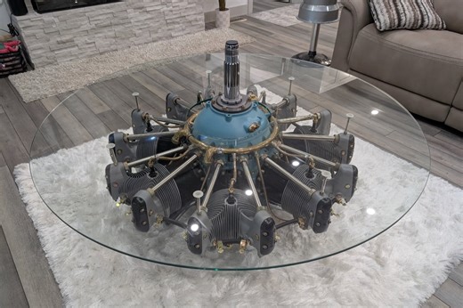 No Reserve: Jacobs Radial Engine Coffee Table