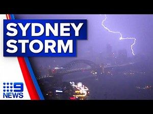 Sydney stunned by freak storm | 9 News Australia