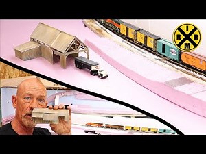 057: Using Extruded Foam Board AND Styrofoam To Make Terrain!