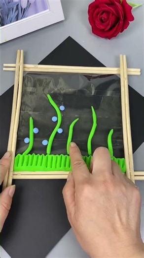 Diy spring theme base painting #creative #art #diy #artist #diyforkids #spring #artycraftykids